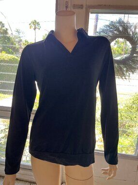 Black V-neck Shirt - Ticticmiss